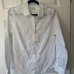 UNTUCKit Women's Classic White Button Down Shirt